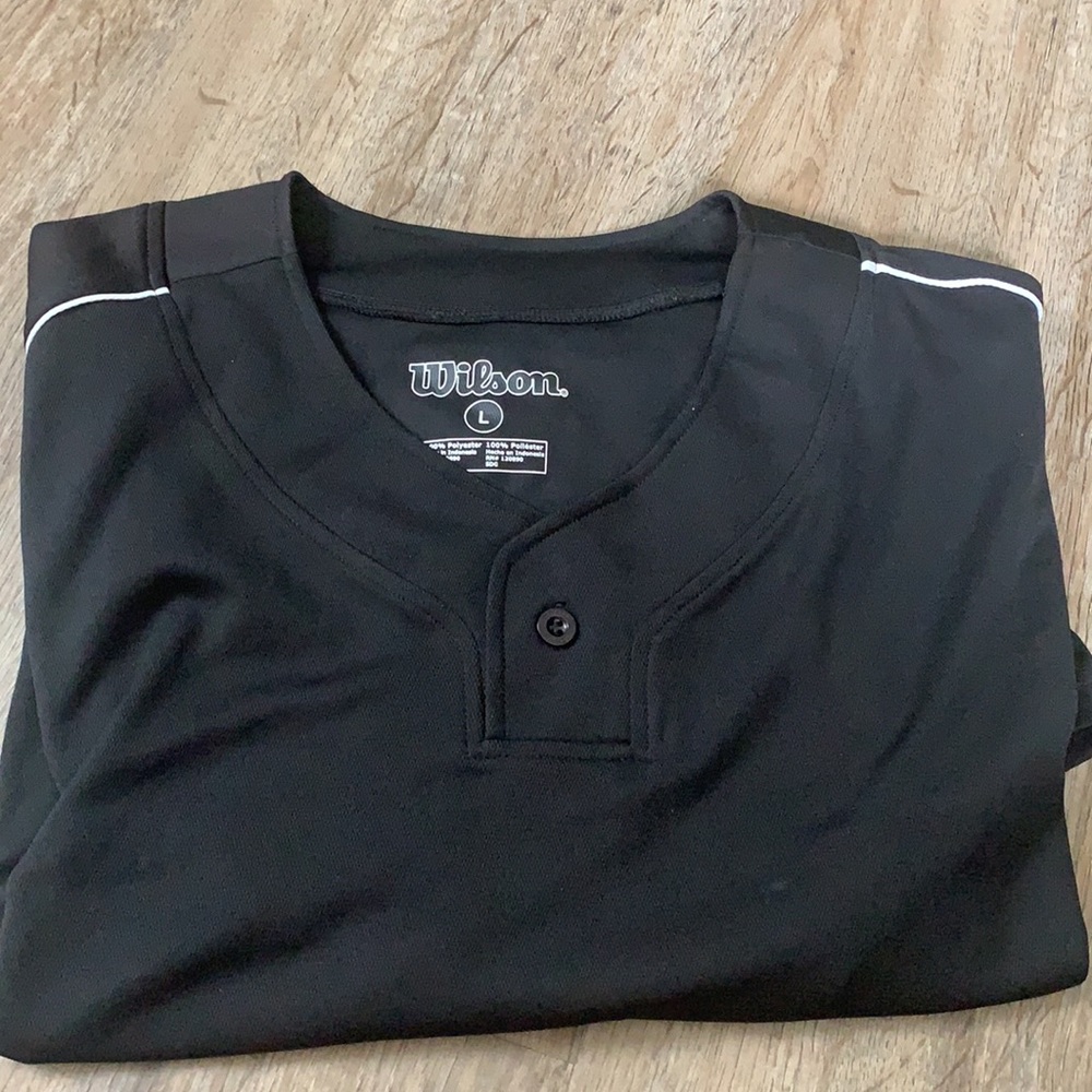 Wilson Men’s Large Black White Baseball Game Day